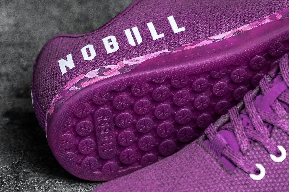 Nobull Superfabric Men's Trainers Purple | Australia (XU6523)